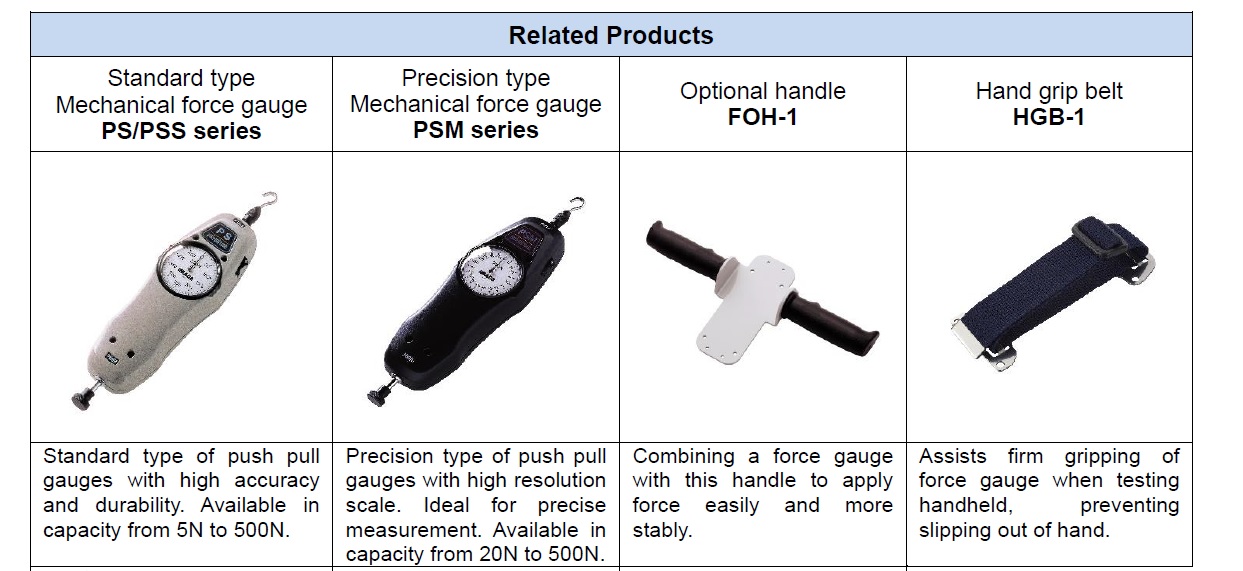Ichiban Precision Sdn Bhd Imada Imada Popular Model Mechanical